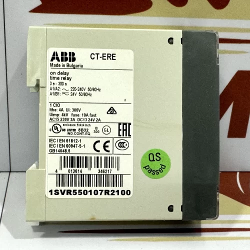 ABB CT-ERE Time Delay Relay 1SVR550107R2100